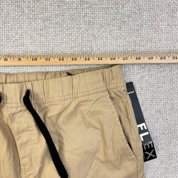 NEW Southpole Flex Jogger Pants Men's Medium Beige Tan FLEX The Movement - Picture 8 of 13